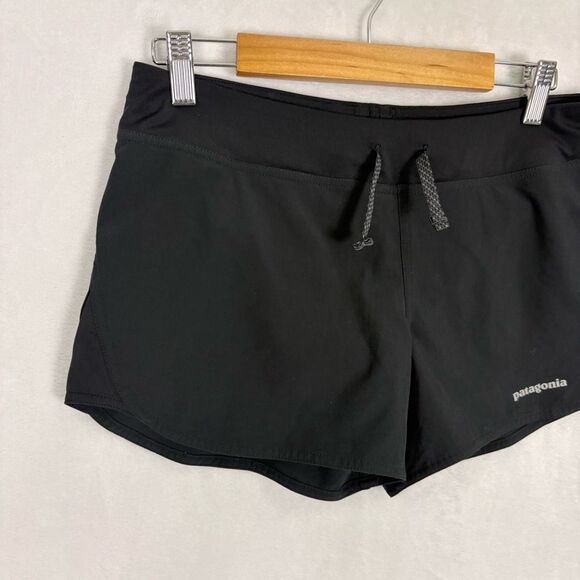 Patagonia Black Athletic Shorts w/ Built in Liner Size XS - Picture 4 of 12